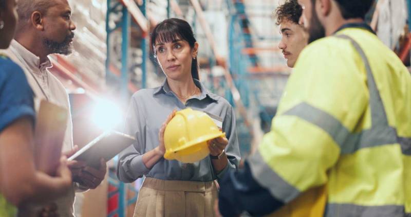 Audit interne ISO 45001 : sensibilisation des équipes à la prévention des risques en milieu industriel.